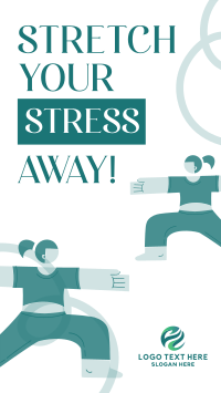 Stretch Your Stress Away YouTube Short