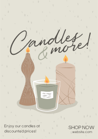 Candles & More Poster