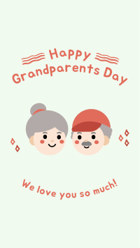 Happy Grandparents Day Facebook Story