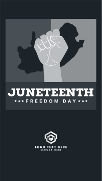 Juneteenth Freedom Celebration Facebook Story