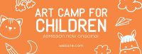 Art Camp for Kids Facebook Cover Image Preview