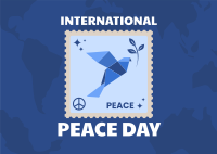 World Peace Day Postcard example 3