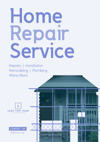 Professional Repair Service Poster