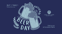 Beer Day Celebration Animation