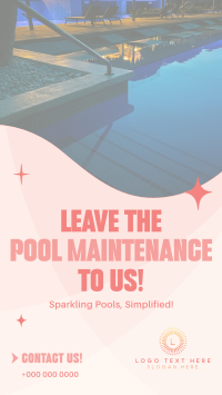 Pool Maintenance Service Instagram Reel Image Preview