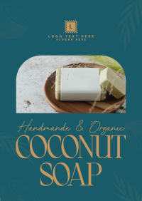 Organic Coconut Soap Flyer