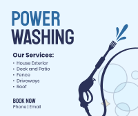 Power Wash Services Facebook Post