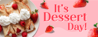 Berry Merry Strawberry Facebook Cover