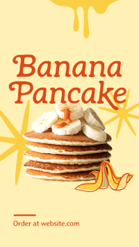 Order Banana Pancake Facebook Story