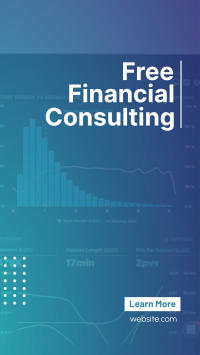 Simple Financial Consulting Instagram Story