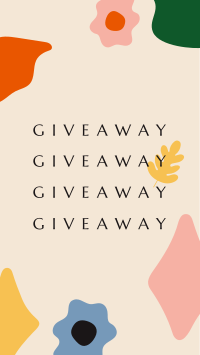 Giveaway Time Instagram Story