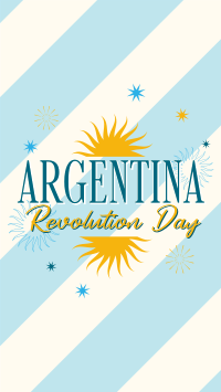 Argentina Revolution Day Facebook Story