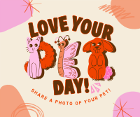 Share Your Pet Love Facebook Post