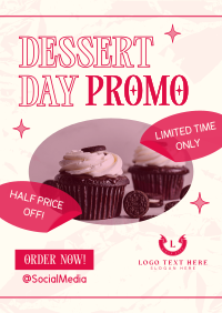 Contemporary Dessert Promo Poster