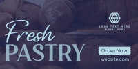 Rustic Pastry Bakery Twitter Post Design