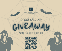 Spooktacular Giveaway Promo Facebook Post