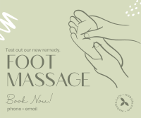 Foot Massage Facebook Post