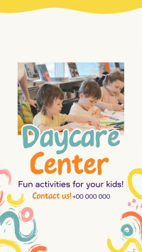 Fun Daycare Center Instagram Story