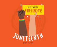 Juneteenth Signage Facebook Post