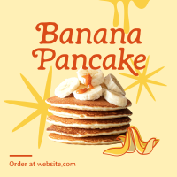 Order Banana Pancake Instagram Post