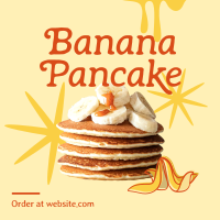 Order Banana Pancake Instagram Post Image Preview