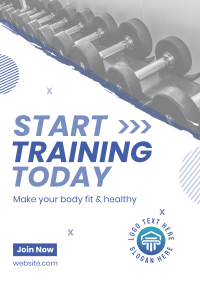 Gym Training Flyer