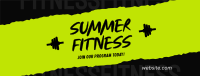 Summer Fitness Camp Facebook Cover example 3