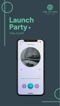 New Song Launch Party Facebook Story Design