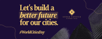 World Cities Day Facebook Cover Image Preview