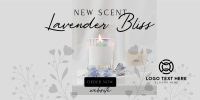 Lavender Bliss Candle Twitter Post