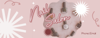 Trendy Nail Salon Facebook Cover Design