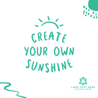 Create Your Own Shine Instagram Post Design