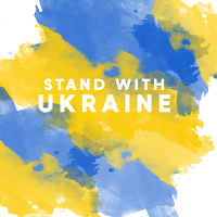 Stand With Ukraine Linkedin Post