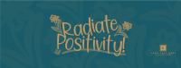 Generate Positivity Facebook Cover