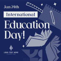 International Education Day Instagram Post
