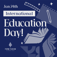 International Education Day Instagram Post