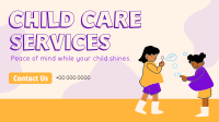 Playful Child Care Animation