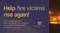 Fire Donation Drive Animation