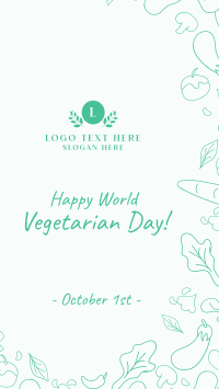 World Vegetarian Day Facebook Story