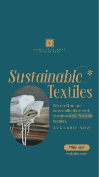 Sustainable Textiles Collection Instagram Reel