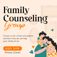 Family Counseling Group Instagram Post