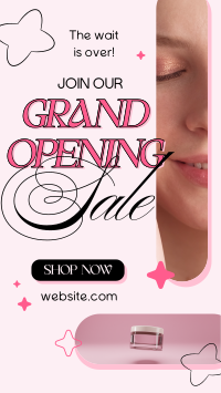 Grand Opening Sale Facebook Story