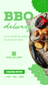 BBQ Delivery Instagram Story Design