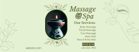 Spa Available Services Facebook Cover