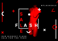 Flash Body Postcard