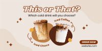 Choose Your Drink Twitter Post