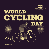 World Bicycle Day Instagram Post