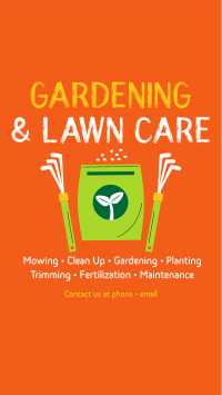 Seeding Lawn Care Facebook Story