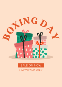 Boxing Day Limited Promo Flyer