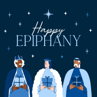 Happy Epiphany Day Instagram Post